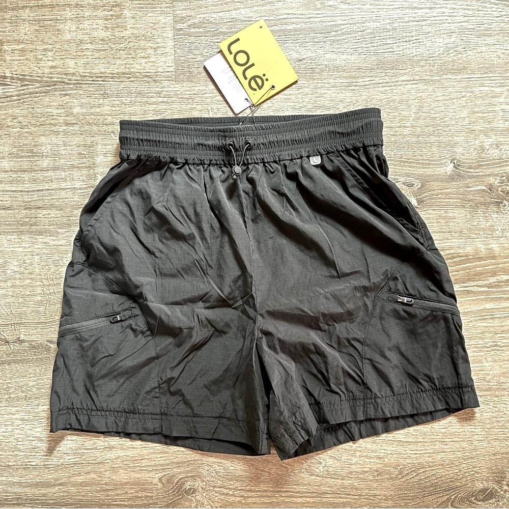 🔥NWT BLACK LOLE Running Shorts, Lightweight Performance, S